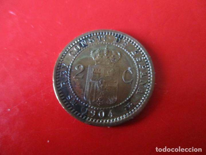 Monedas de Espa&ntilde;a: Alfonso XIII. 2 centimo. 1904 SMV - Foto 2