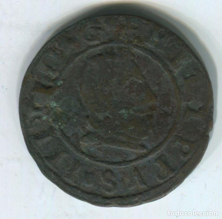 Monedas de Espa&ntilde;a: Felipe IV 16 maravedis de 1663 Madrid - Foto 1
