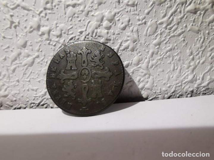 Monedas de Espa&ntilde;a: Moneda de 8 maraved&iacute;s Isabel 2 de 1839 Segovia - Foto 2