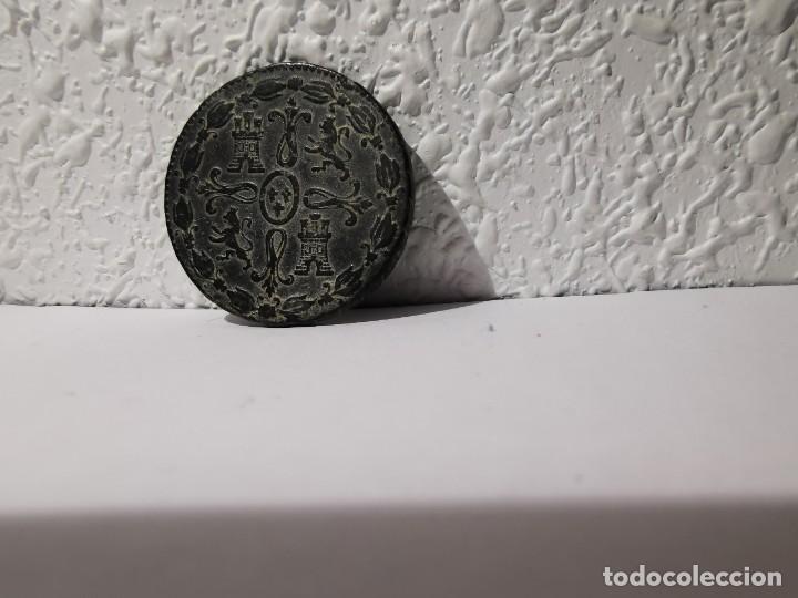 Monedas de Espa&ntilde;a: Moneda 8 maraved&iacute;s ferdin v|| 1827segovia - Foto 2