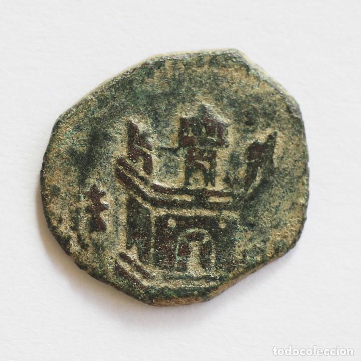 Monedas de Espa&ntilde;a: BLANCA FELIPE II CUENCA - Foto 2