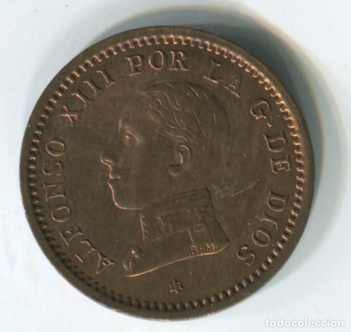 Monedas de Espa&ntilde;a: Espa&ntilde;a, Alfonso XIII. 2 c&eacute;ntimos de 1912 - Foto 1