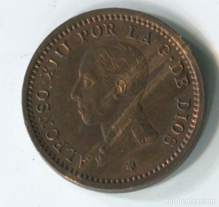 Monedas de Espa&ntilde;a: Espa&ntilde;a, Alfonso XIII. 2 c&eacute;ntimos de 1912 - Foto 1