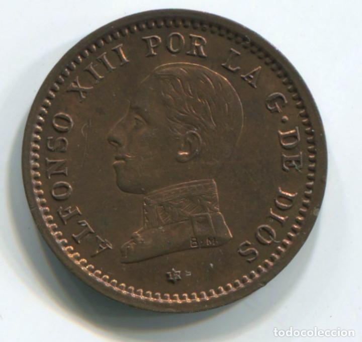 Monedas de Espa&ntilde;a: Espa&ntilde;a, Alfonso XIII. 2 c&eacute;ntimos de 1912 - Foto 1