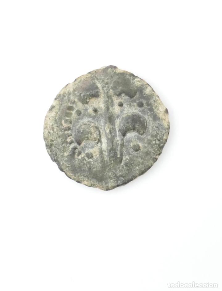 Monedas de Espa&ntilde;a: DINERO DE VALENCIA DE LOS AUSTRIAS A IDENTIFICAR. - Foto 2