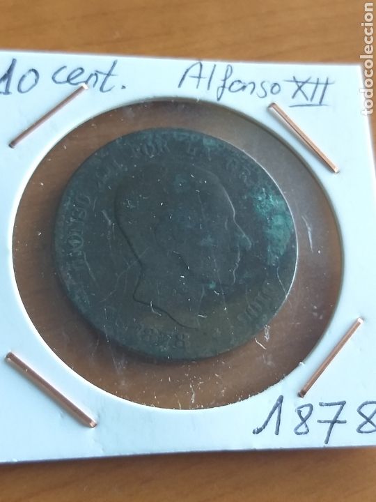 Monedas de Espa&ntilde;a: 10 c&eacute;ntimos 1878, Alfonso XII - Foto 1