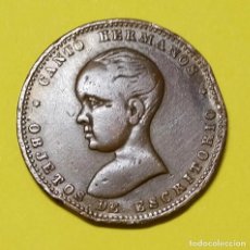 Monedas de España: ESPAÑA FICHA PUBLICITARIA CANTÓ HERMANOS 1897 - 1908