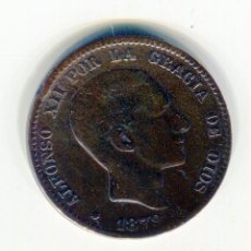 Monedas de España: 10 CENTIMOS ALFONSO XII AÑO 1879. Lote 249410835