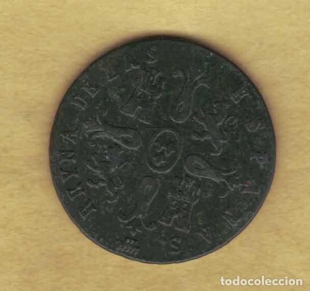 Monedas de Espa&ntilde;a: Isabel II 8 maraved&iacute;s 1843 Segovia M186 - Foto 2
