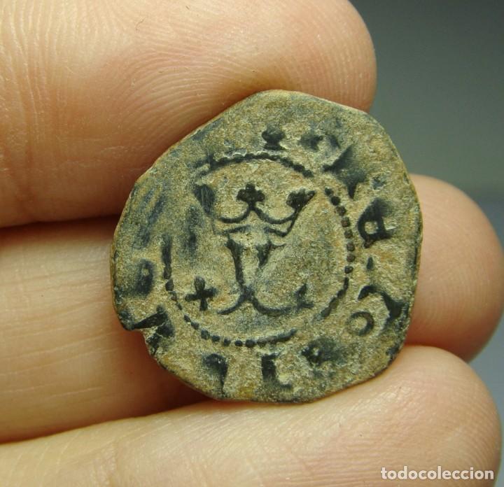 Monedas de Espa&ntilde;a: Blanca de vell&oacute;n. RRCC. (18 mm) - Foto 2