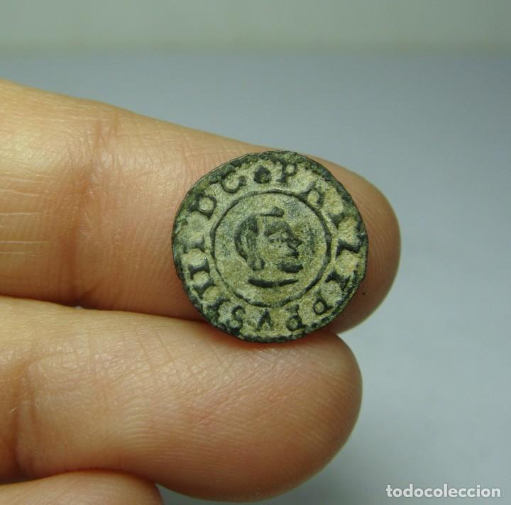 Monedas de Espa&ntilde;a: 2 Maraved&iacute;s. Felipe IV. Cuenca - 1663 (rara) - Foto 2