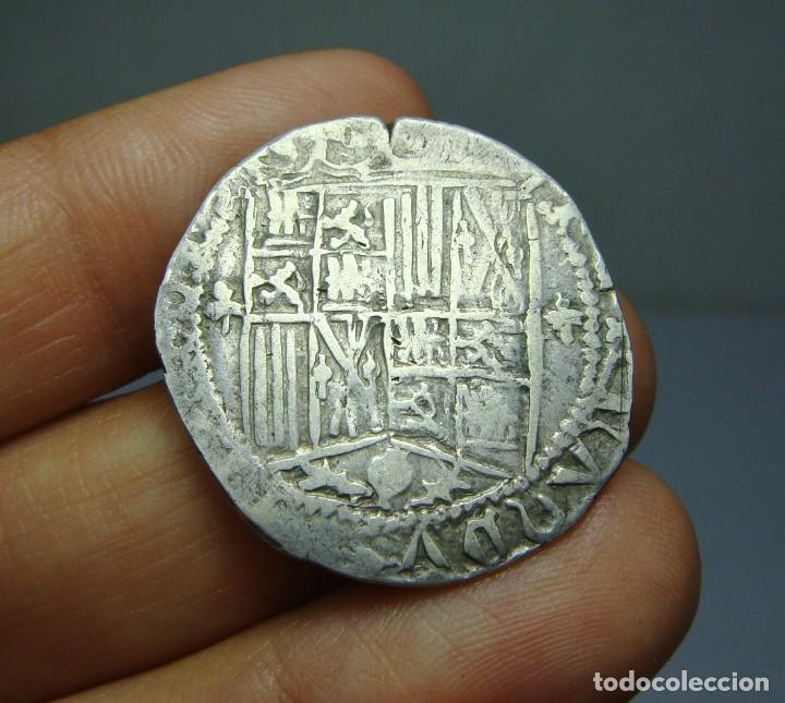 Monedas de Espa&ntilde;a: 1 Real. Plata. RRCC. Granada. - Foto 2