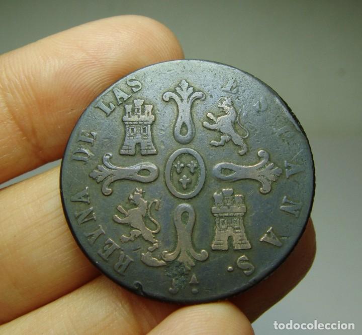Monedas de Espa&ntilde;a: 8 Maraved&iacute;s. Isabel II. Jubia - 1847 - Foto 2