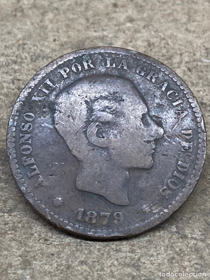 Monedas de Espa&ntilde;a: Moneda de cinco c&eacute;ntimos 1870 - Foto 1