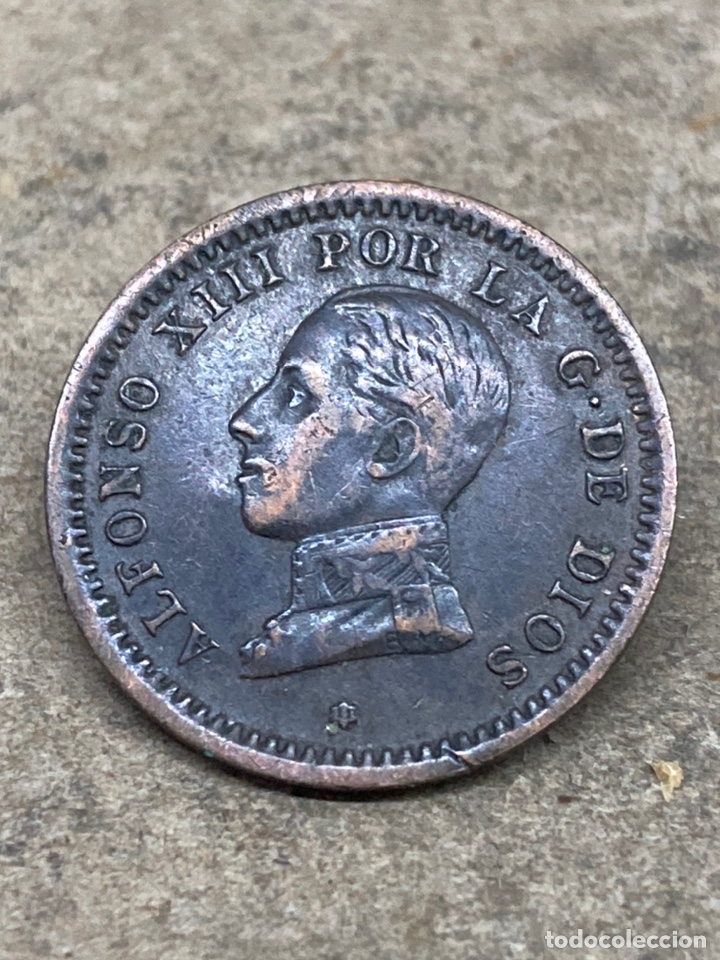 Monedas de Espa&ntilde;a: Moneda de 2 c&eacute;ntimos 1911 - Foto 2