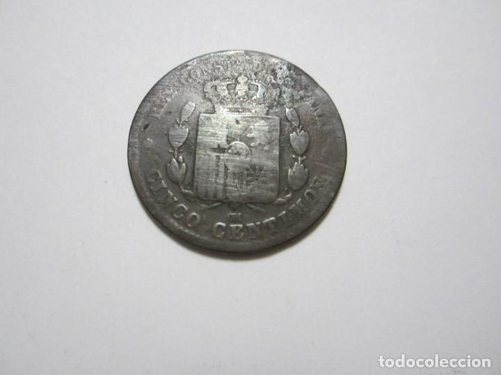 Monedas de Espa&ntilde;a: moneda de 5 c&eacute;ntimos de 1878 de Alfonso XII - Foto 2