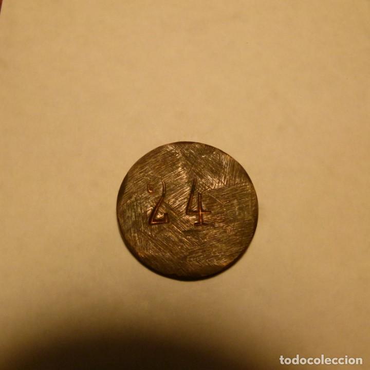 Monedas de Espa&ntilde;a: MONEDA DE 10 CENTIMOS DE ALFONSO XII CON RESELLO &rdquo;24&rdquo; - Foto 1