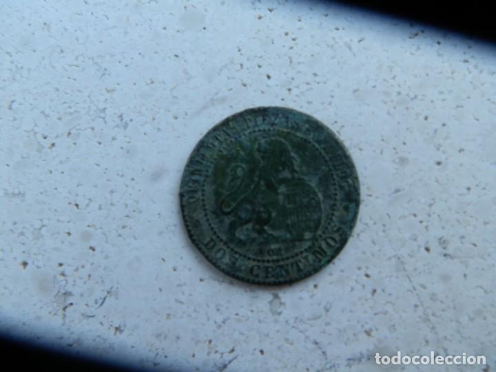 Monedas de Espa&ntilde;a: MONEDA GOBIERNO PROVISIONAL 1870 2 C - Foto 2