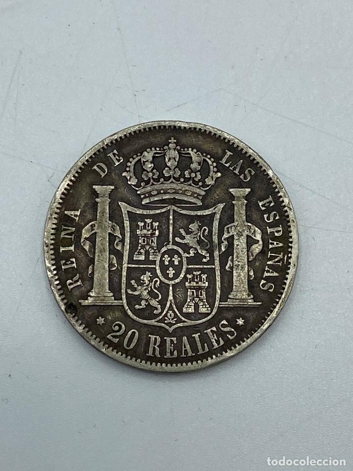 Monedas de España: MONEDA. ESPAÑA. ISABEL II. 20 REALES. 1851. PLATA. MADRID. PESO 25.79 GR. VER FOTOS - Foto 3 - 258872760