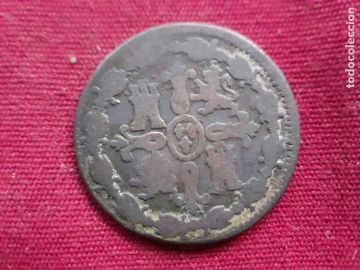 Monedas de Espa&ntilde;a: Moneda de 8 maravedis de 1801 - Foto 2