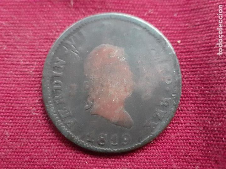 Monedas de Espa&ntilde;a: 8 maravedis de 1819 Fernando VII - Foto 1