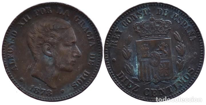 Monedas de Espa&ntilde;a: 1878 BELLA MONEDA DE 10 CENTIMOS - Foto 1