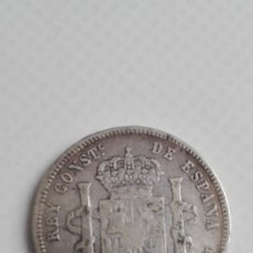Monedas de España: MONEDA 2 PESETAS PLATA ALFONSO XII. 1879. Lote 264319192