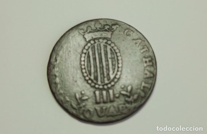 Monedas de Espa&ntilde;a: MONEDA DE 3 QUARTOS DE 1812 BA FERNANDO VII - Foto 1
