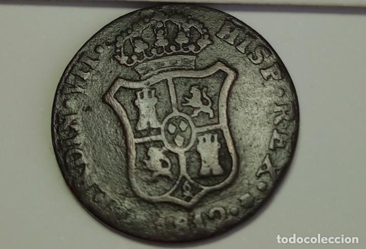 Monedas de Espa&ntilde;a: MONEDA DE 3 QUARTOS DE 1812 BA FERNANDO VII - Foto 2