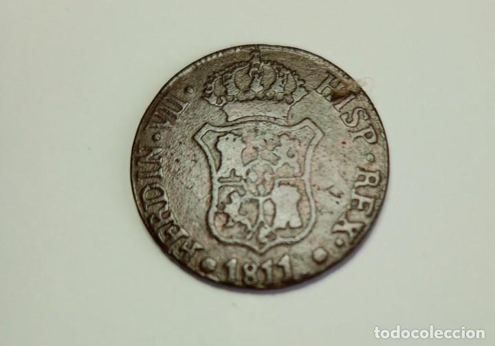 Monedas de Espa&ntilde;a: MONEDA DE 3 QUARTOS 1811 CAT FERNANDO VI - Foto 1