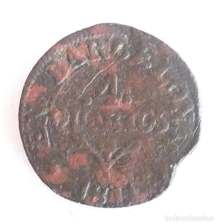 Monedas de Espa&ntilde;a: Moneda 4 Quartos Barcelona - Foto 1