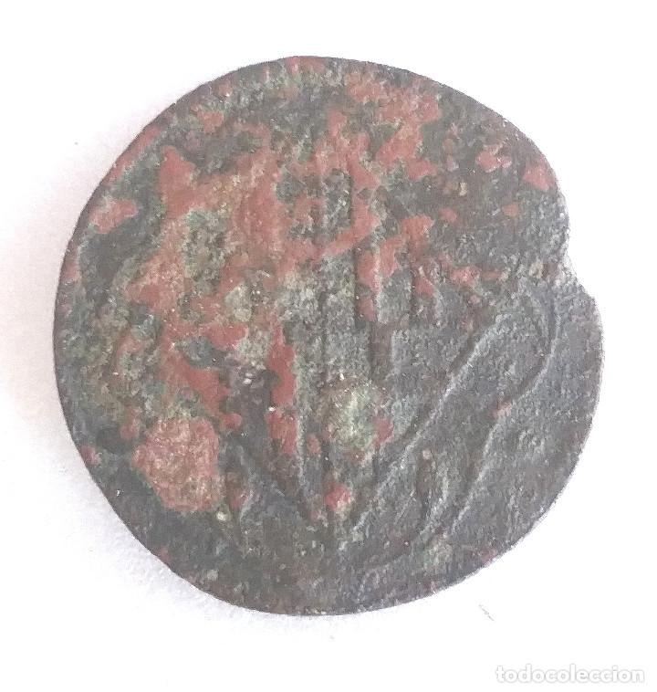 Monedas de Espa&ntilde;a: Moneda 4 Quartos Barcelona - Foto 2
