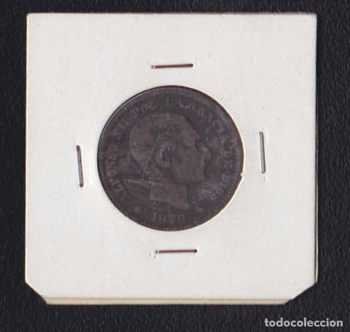 Monedas de Espa&ntilde;a: ALFONSO XII - 5 CENTIMOS - 1878 - Foto 1