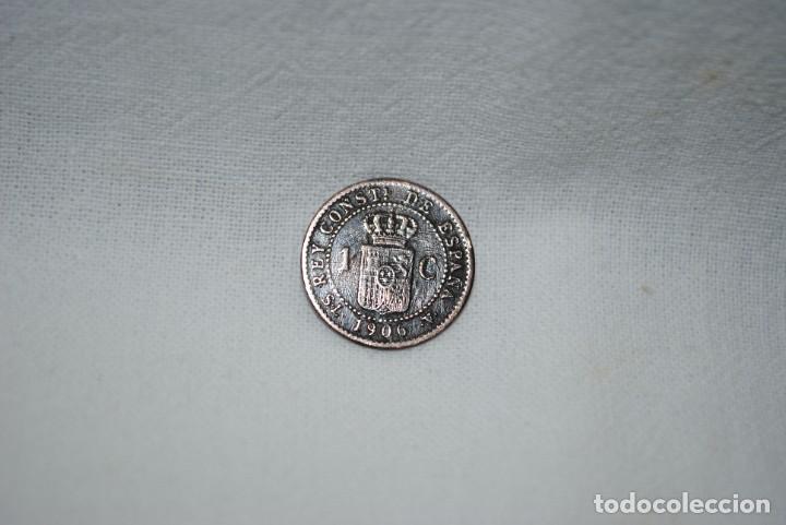 Monedas de Espa&ntilde;a: MONEDA DE 1, CENTIMO , 1906 . - Foto 2