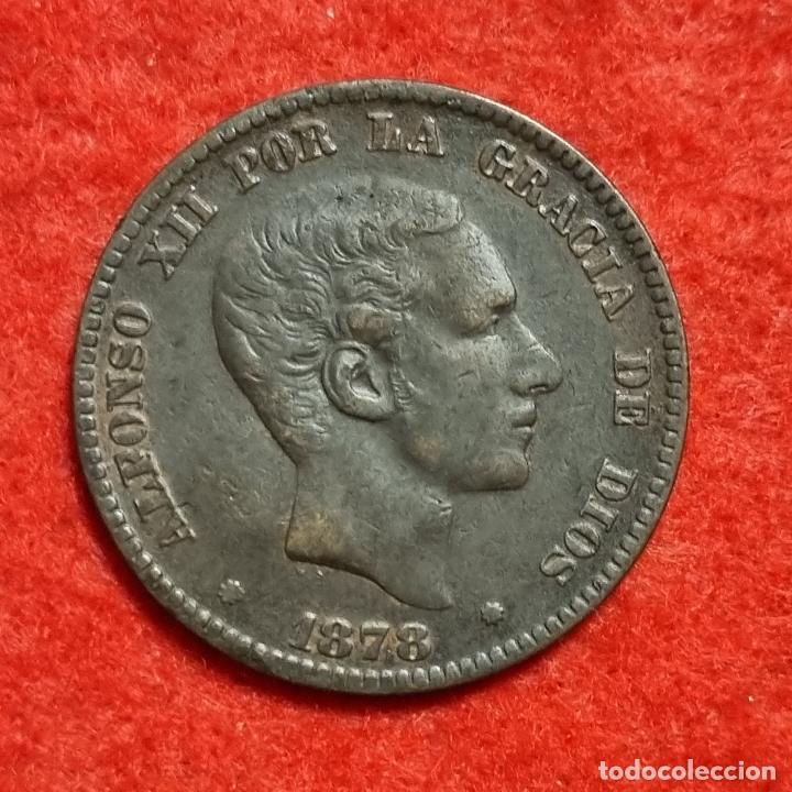 Monedas de Espa&ntilde;a: MONEDA COBRE 10 CENTIMOS 1878 MBC+ ORIGINAL , C6 - Foto 1