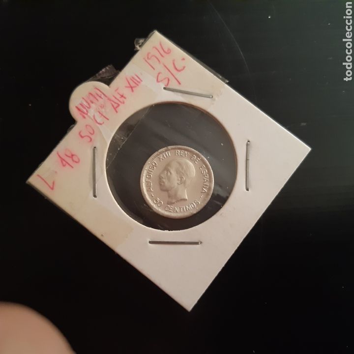 Monedas de Espa&ntilde;a: 50 CENTIMOS ALFONSO XIII 1926 SIN CIRCULAR - Foto 3