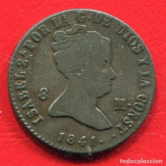 Monedas de Espa&ntilde;a: ISABEL II - 8 MARAVEDIS 1840 - SEGOVIA - Foto 1