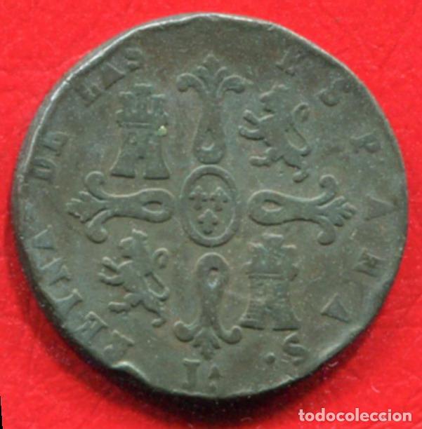 Monedas de Espa&ntilde;a: ISABEL II - 8 MARAVEDIS 1841 JUBIA - Foto 2