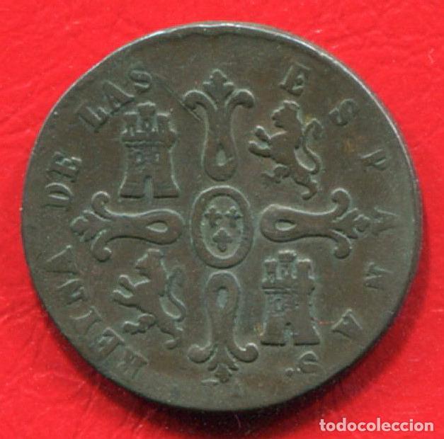 Monedas de Espa&ntilde;a: ISABEL II - 8 MARAVEDIS 1850 JUBIA - Foto 2