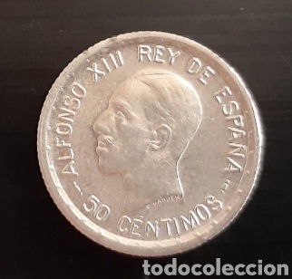 Monedas de Espa&ntilde;a: 50 CENTIMOS ALFONSO XIII 1926 SIN CIRCULAR - Foto 1
