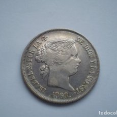 Monedas de España: 94SCE14 FILIPINAS ISABEL II 20 CÉNTIMOS DE PESO DE PLATA 1868. Lote 277195488