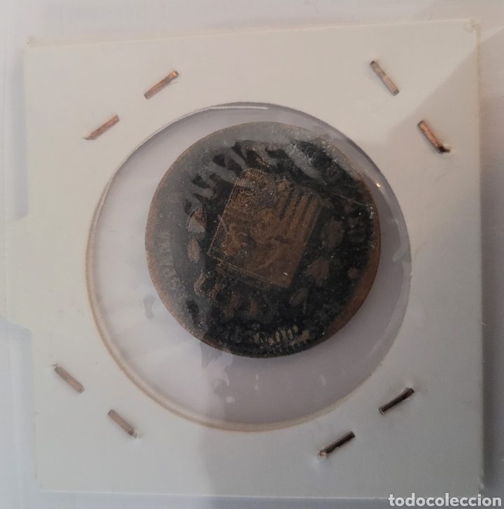Monedas de Espa&ntilde;a: Moneda de Espa&ntilde;a 1879 Alfonso XII 5 c&eacute;ntimos - Foto 2