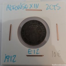 Monedas de España: MONEDA DE ESPAÑA 1912 ALFONSO XIII 2 CTS ESTRELLA 12. Lote 278538368