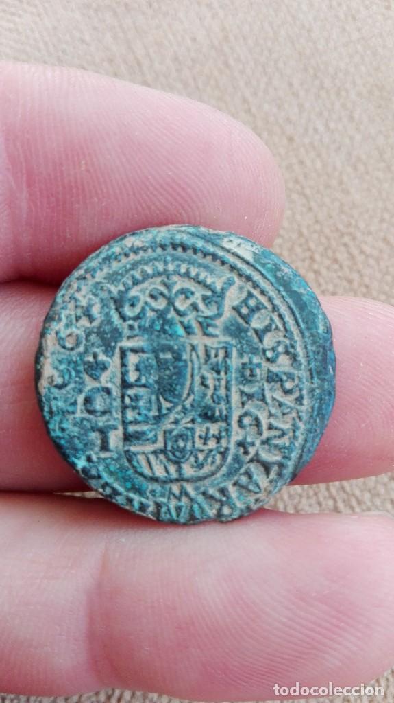 Monedas de Espa&ntilde;a: Felipe lV 16 maraved&iacute;s N&rdquo;60 - Foto 2