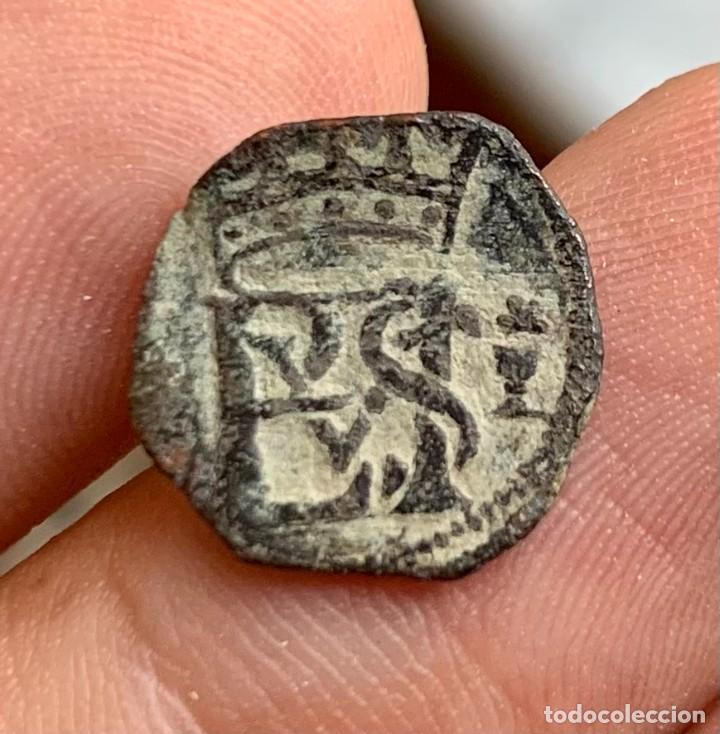 Monedas de Espa&ntilde;a: FELIPE II BLANCA CUENCA 1556-1598 - Foto 1