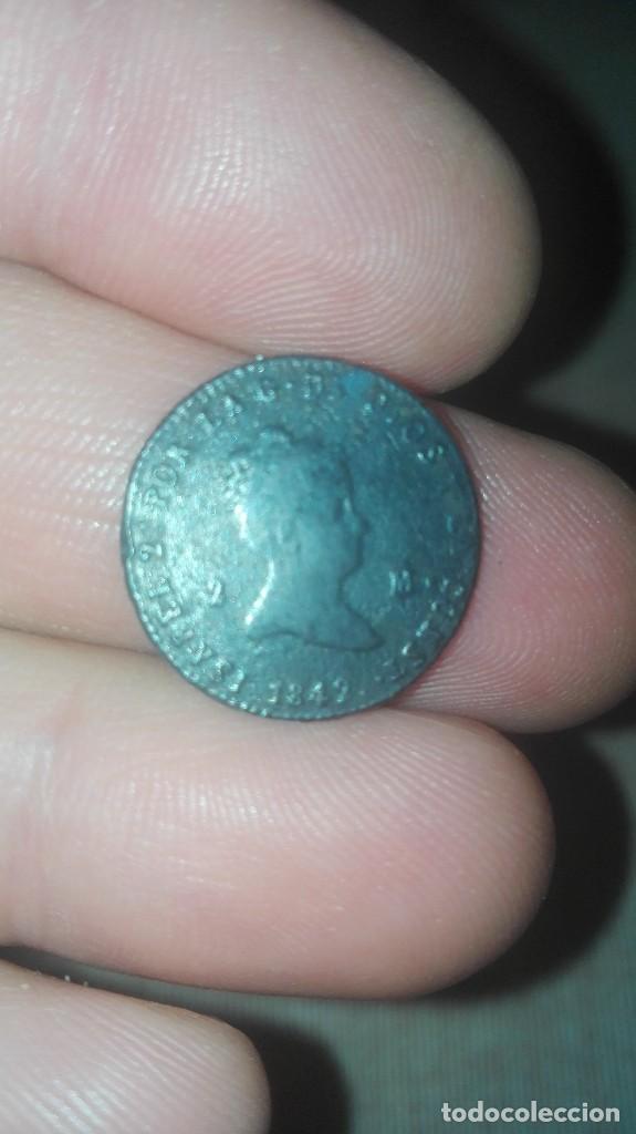 Monedas de Espa&ntilde;a: Isabel ll, 2 maravedis , 1842 N&rdquo;79 - Foto 1
