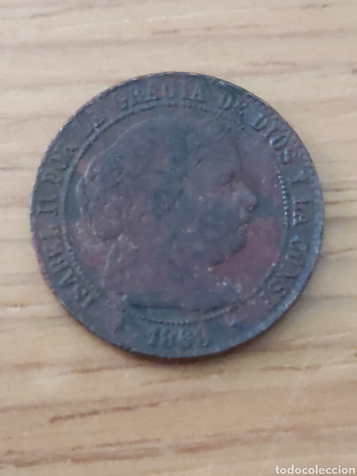 Monedas de Espa&ntilde;a: 1/2 centtimo escudo 1868 jubia - Foto 1