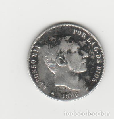 Monedas de Espa&ntilde;a: ALFONSO XII- 20 CENTAVOS- 1885- MANILA - Foto 1