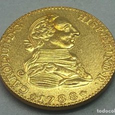 Monedas de España: RÉPLICA MONEDA 1788. 2 ESCUDOS. REY CARLOS III. MADRID, ESPAÑA. RARA.