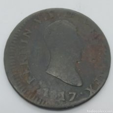 Monedas de España: 8 MARAVEDÍS FERNANDO VII FERDIN, CECA DE JÚBIA AÑO 1817. Lote 286844793